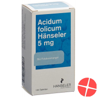 Acidum Folicum Haenseler Tabletten 5mg 100 Stück