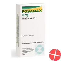 Fosamax Wochentabletten 70mg 4 Stück