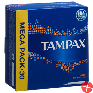 Tampax Super Plus Tampons 30 Stück