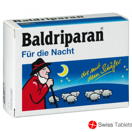 Baldriparan für die Nacht 60 Dragees buy online