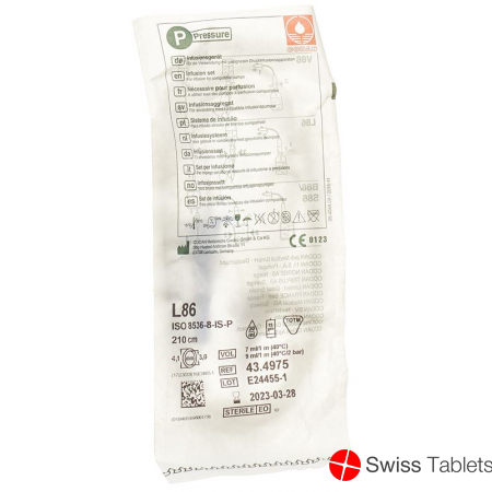Codan Infusgerät Luer Lock 210cm L 86-p Latexfrei buy online