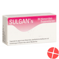 Sulgan N 20 Zäpfchen