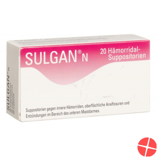 Sulgan N 20 Zäpfchen