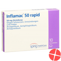 Inflamac 50 Rapid Filmtabletten 50mg 10 Stück
