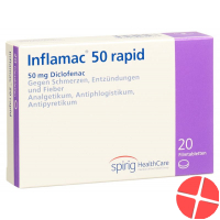 Inflamac 50 Rapid Filmtabletten 50mg 20 Stück