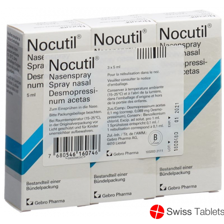 Nocutil Nasenspray 3x 5ml buy online