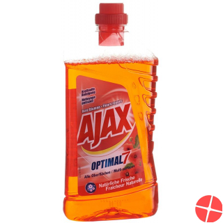 Ajax Blütenfest Allzweckr Liquid Rote Blumen 1L
