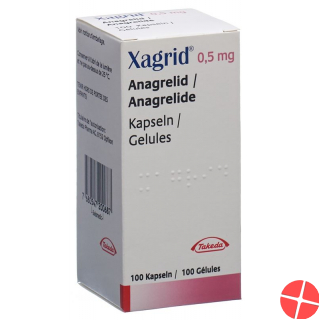 Xagrid Kapseln 0.5mg 100 Stück