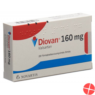 Diovan Filmtabletten 160mg 28 Stück