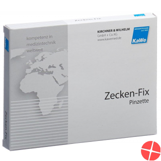 KaWe Zecken Fix tick tweezers stainless steel KaWe Zecken Fix tick tweezers stainless steel