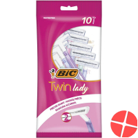 Bic Twin Lady Doppelklinge Rasierer Pastel 10 Stück
