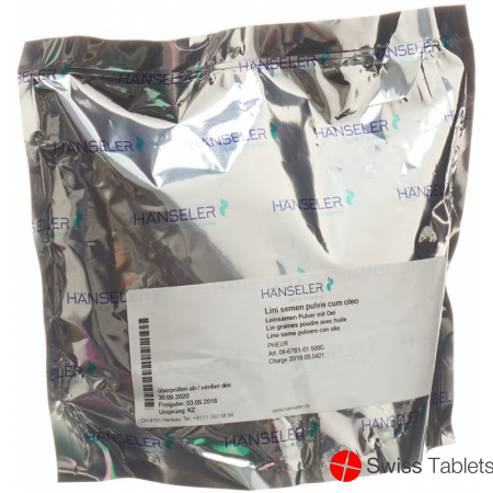 Haens Lini Semen Cum Ol Pulvis Pheur 500g buy online