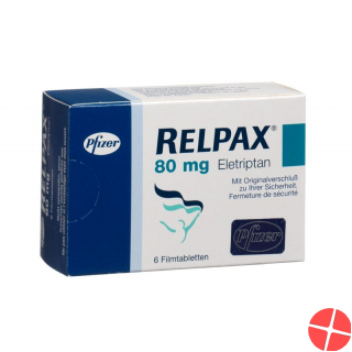 Relpax Filmtabletten 80mg 6 Stück