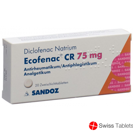 Ecofenac CR Tabletten 75mg 20 Stück buy online