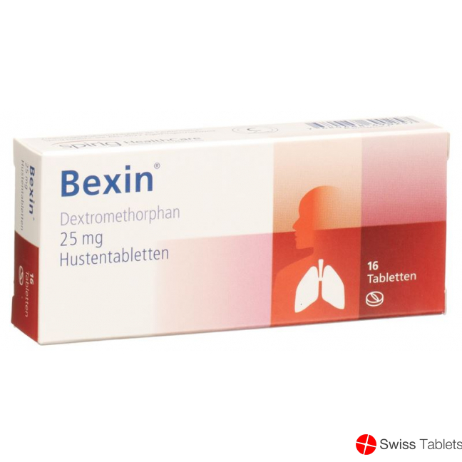 Bexin cough tablets 25 mg 16 pcs