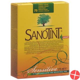 Sanotint Sensitive Light Hair Color 73 natural brown