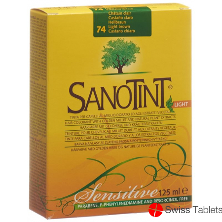 Sanotint Sensitive Light Hair Color 74 light brown buy online