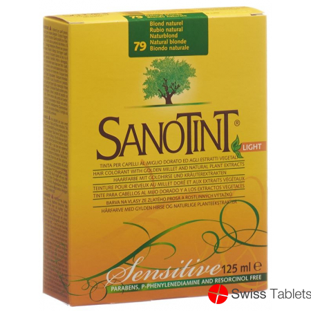 Sanotint Sensitive Light Hair Color 79 naturally blonde buy online