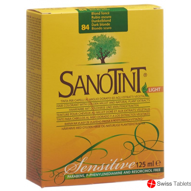 Sanotint Sensitive Light Hair Color 84 Golden brown Copper buy online