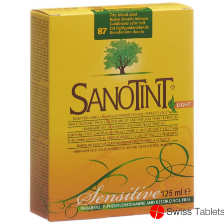 Sanotint Sensitive Light Hair Color 87 Honey Blonde Extra Light buy online