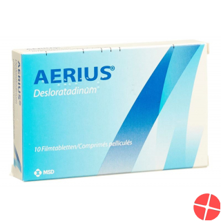 Aerius Filmtabletten 5mg 10 Stück