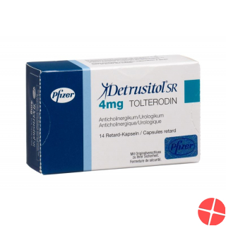 Detrusitol SR Retard Kapseln 4mg 14 Stück