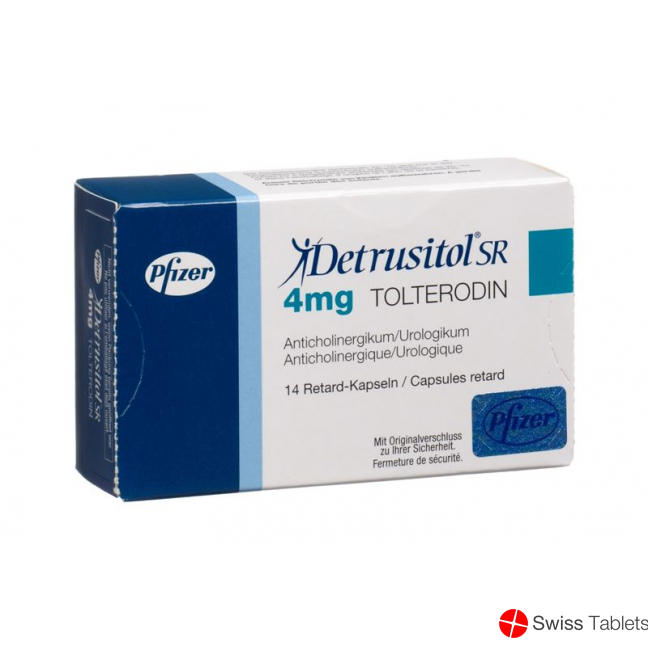 Detrusitol SR Retard Kapseln 4mg 14 Stück buy online