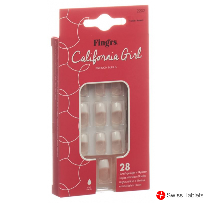 Fingers California Girl French Manic Nails buy online