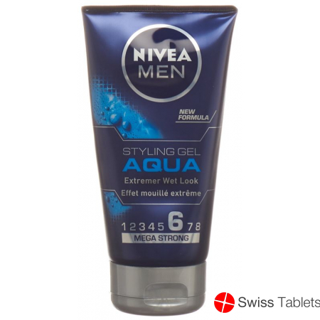 Nivea Hair Care Styling Gel Aqua Wet Look 150ml buy online