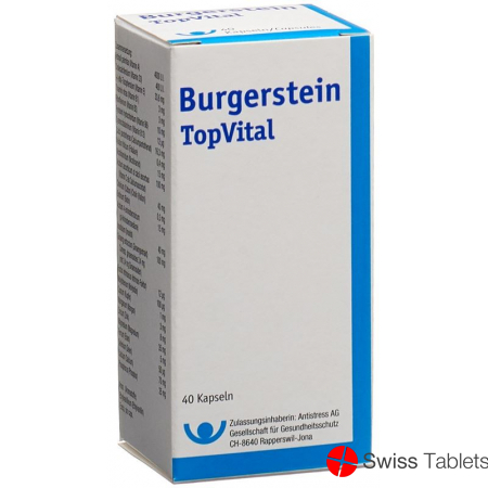 Burgerstein TopVital 40 capsules buy online