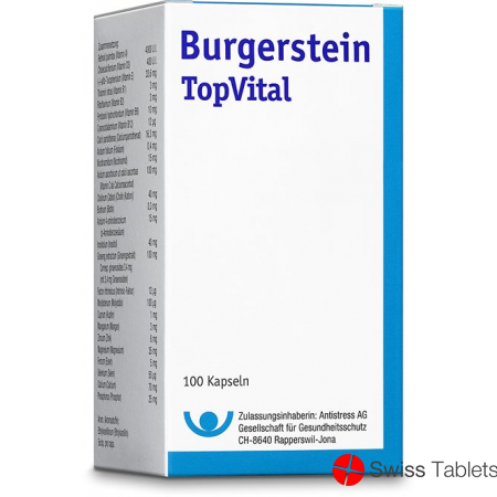 Burgerstein TopVital 100 capsules buy online