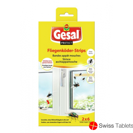 Gesal Protect Fliegenkoeder Strips 2x 6 Stück buy online