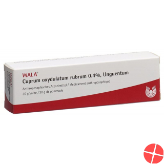 Wala Cuprum Oxydulatum Rubrum Salbe 0.4% Tube 30g Wala Cuprum Oxydulatum Rubrum Salbe 0.4% Tube 30g