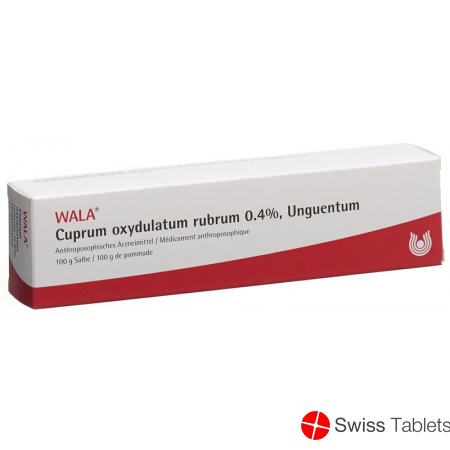 Wala Cuprum Oxydulatum Rubrum Salbe 0.4% Tube 100g buy online