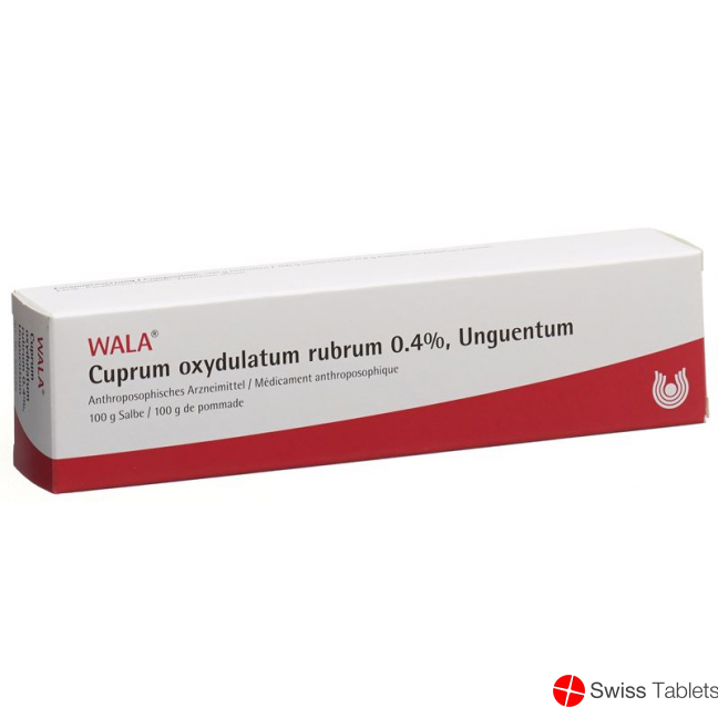 Wala Cuprum Oxydulatum Rubrum Salbe 0.4% Tube 100g buy online