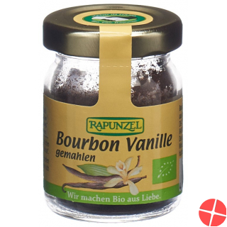 Rapunzel Vanillepulver Glas 15g