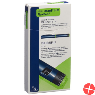 Insulin Insulatard Hm Flexpen Fertigpen 5x 3ml