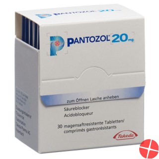 Pantozol Tabletten 20mg Pocketpack 30 Stück