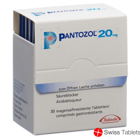 Pantozol Tabletten 20mg Pocketpack 30 Stück buy online