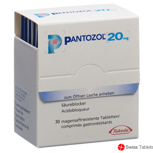 Pantozol Tabletten 20mg Pocketpack 30 Stück buy online