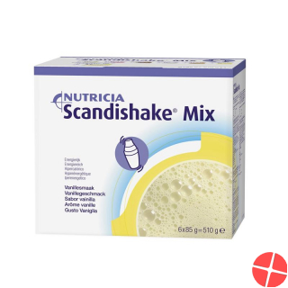 Scandishake Mix Pulver Vanille 6x85 G
