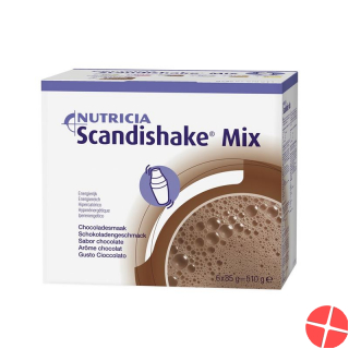 Scandishake Mix Pulver Schokolade 6x85 G