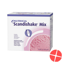 Scandishake Mix Pulver Erdbeere 6x 85g