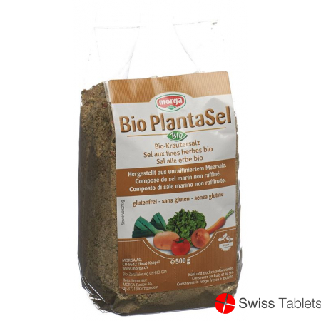 Holle Plantasel Kräutersalz Bio Beutel 500g buy online