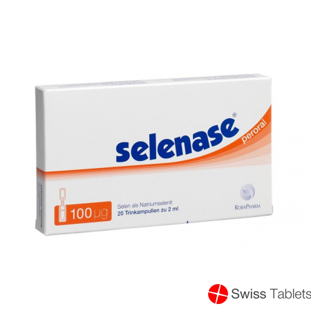 Selenase Peroral Lösung 100mcg 20 Trinkampullen 2ml buy online