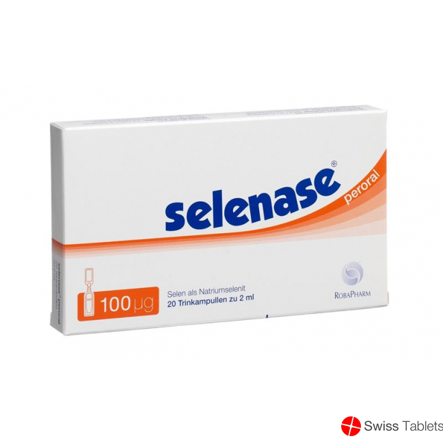 Selenase Peroral Lösung 100mcg 20 Trinkampullen 2ml buy online