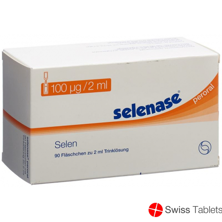 Selenase Peroral Lösung 100mcg 90 Trinkampullen 2ml buy online