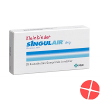 Singulair Kautabletten 4mg Kleink 28 Stück