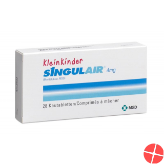 Singulair Kautabletten 4mg Kleink 28 Stück