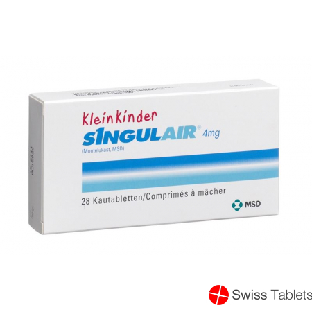Singulair Kautabletten 4mg Kleink 28 Stück buy online